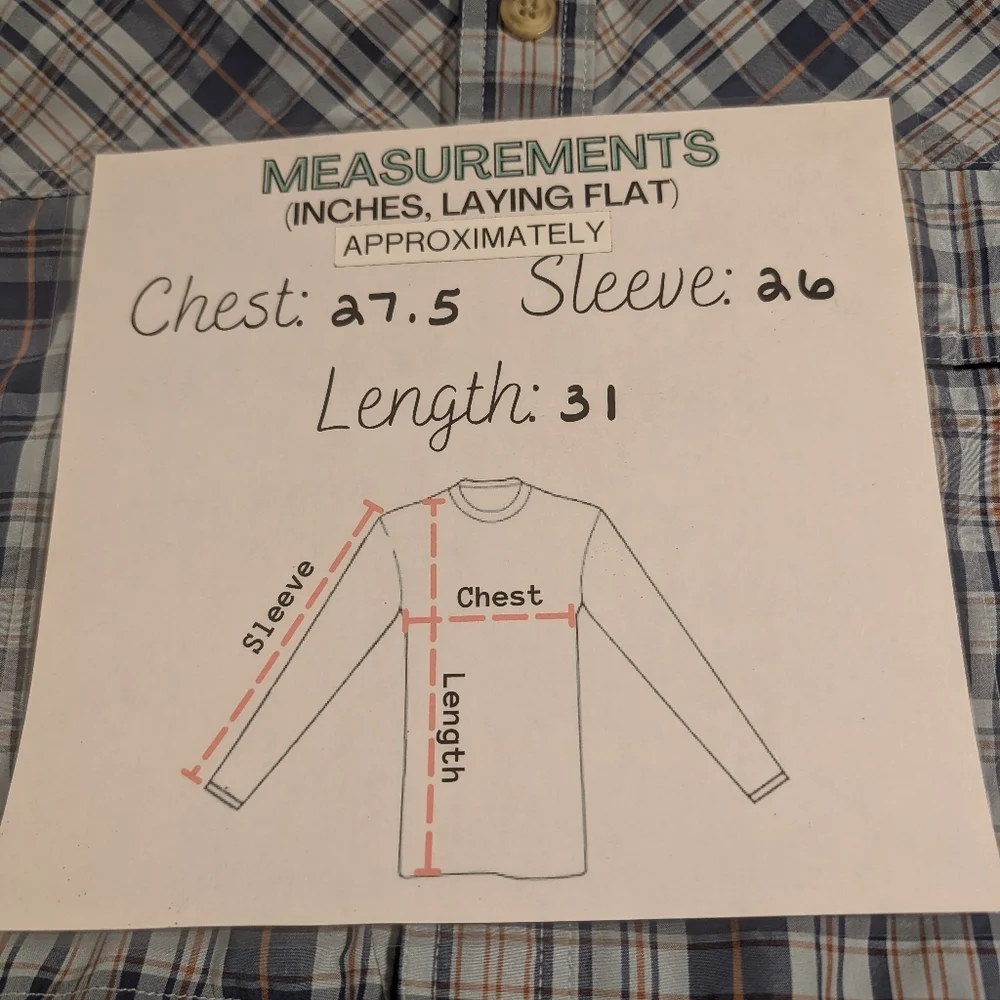Duluth Trading Co Long Sleeve Button Down Shirt Size 2XL